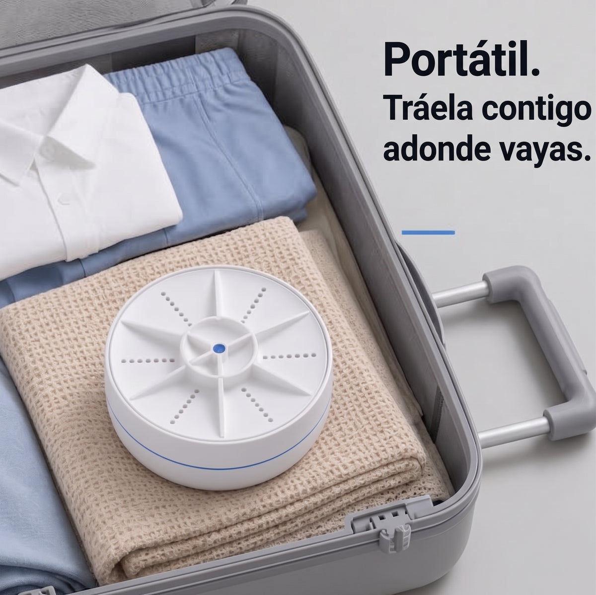 Domora WashPro™ Mini Lavavajillas y Lavadora Ultrasónica Portátil Multifunción