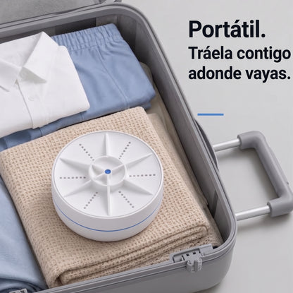 Domora WashPro™ Mini Lavavajillas y Lavadora Ultrasónica Portátil Multifunción